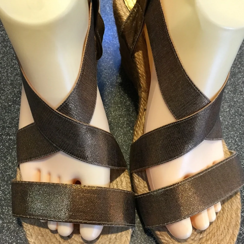Eric Michael Cooper Espadrille Wedges